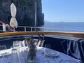 MALIZIA Perini Navi 25m - table,alfresco dining MALIZIA Perini Navi 25m - table,alfresco dining