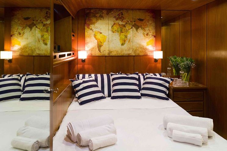 Charter Yacht MALIZIA - Perini Navi 25m - 3 Cabins - Sicily - Lipari - Palermo - Italy