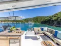 OLIVIA CHARLES Fountaine Pajot Ipanema 58 - flybridge OLIVIA CHARLES Fountaine Pajot Ipanema 58 - flybridge