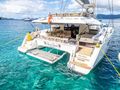 OLIVIA CHARLES Fountaine Pajot Ipanema 58 - aft shot OLIVIA CHARLES Fountaine Pajot Ipanema 58 - aft shot