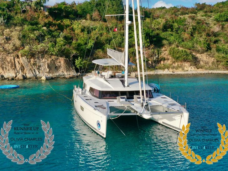 OLIVIA CHARLES Fountaine Pajot Ipanema 58 - profile OLIVIA CHARLES Fountaine Pajot Ipanema 58 - profile