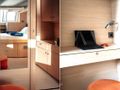 ASTROLABE Lagoon 620 - cabin work area ASTROLABE Lagoon 620 - cabin work area