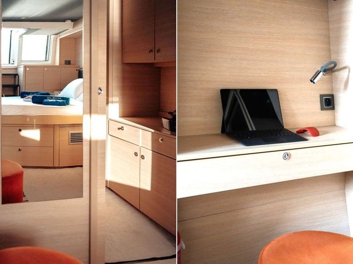 ASTROLABE Lagoon 620 - cabin work area ASTROLABE Lagoon 620 - cabin work area