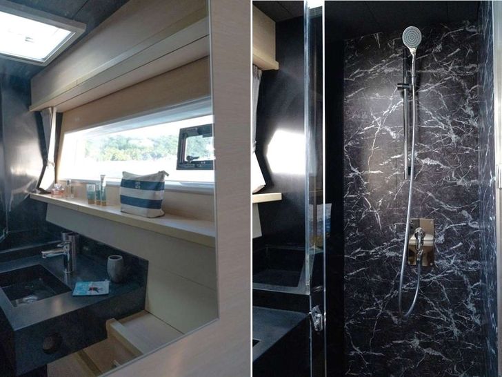 ASTROLABE Lagoon 620 - cabin bathroom ASTROLABE Lagoon 620 - cabin bathroom