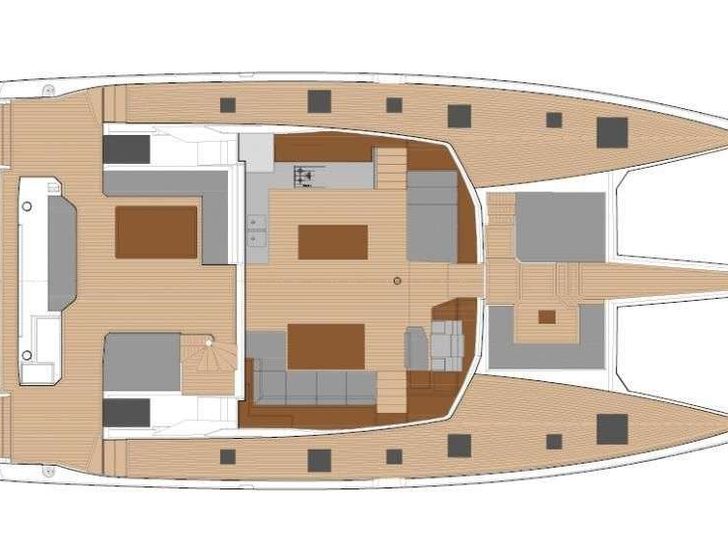 OCEANUS - boat layout