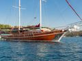 CROATIA Custom Gulet 32m - side profile CROATIA Custom Gulet 32m - side profile
