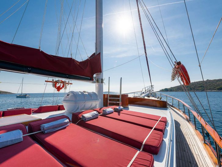 CROATIA Custom Gulet 32m - sun beds CROATIA Custom Gulet 32m - sun beds