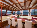 CROATIA Custom Gulet 32m - indoor dining area CROATIA Custom Gulet 32m - indoor dining area