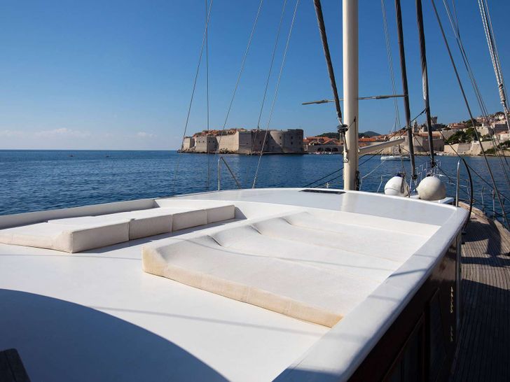GULET VIVERE 26m Custom Gulet Sunbathing Pads GULET VIVERE 26m Custom Gulet Sunbathing Pads