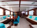 GULET VIVERE 26m Custom Gulet Indoor Dining GULET VIVERE 26m Custom Gulet Indoor Dining