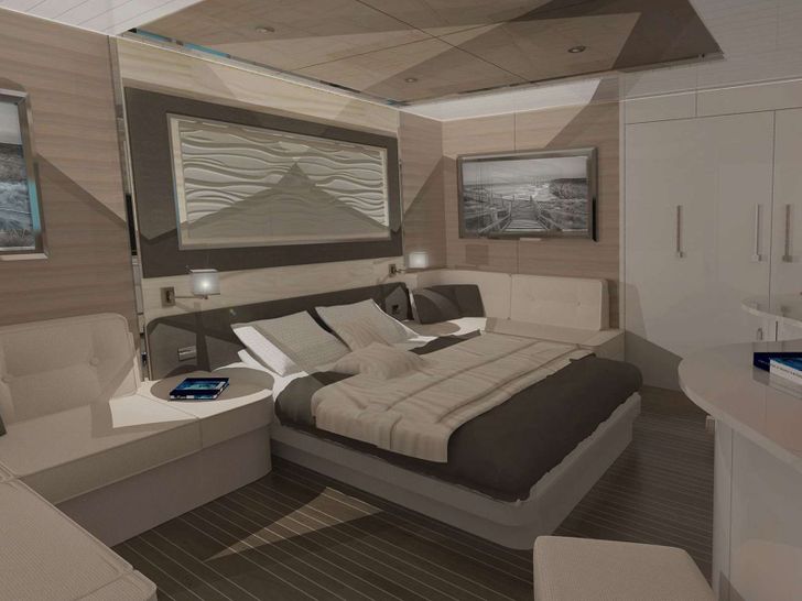 RIVA 48m Custom Motor Yacht Double Cabin