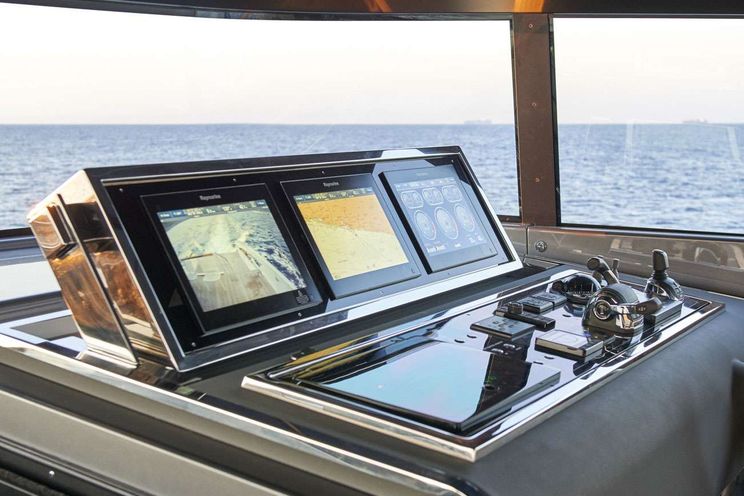 Charter Yacht ESTIA - San Lorenzo SX88 - La Spezia - Naples - Sicily - Riviera - Corsica - Sardinia