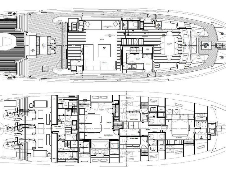 ESTIA - San Lorenzo SX88,yacht layout