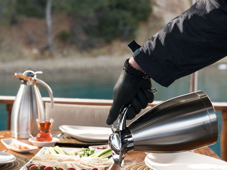 SERENAD A Custom Build 75 Gulet - alfresco dinner SERENAD A Custom Build 75 Gulet - alfresco dinner