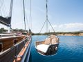 SERENAD A Custom Build 75 Gulet - swinging chair SERENAD A Custom Build 75 Gulet - swinging chair
