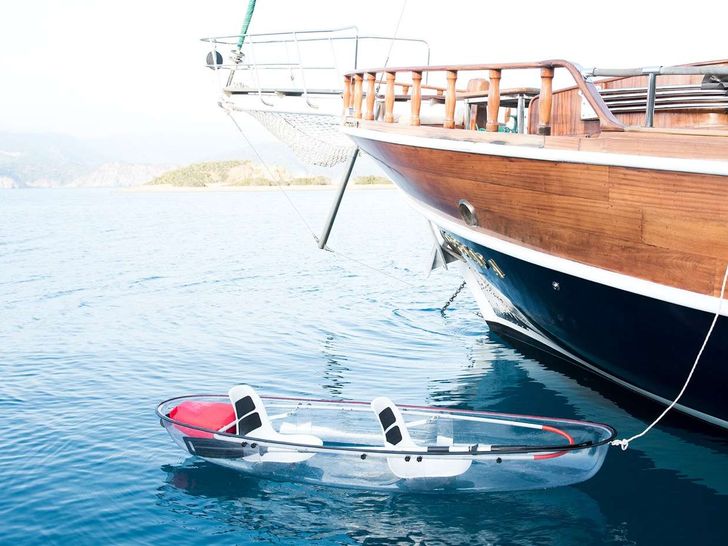 SERENAD A Custom Build 75 Gulet - transparent canoe SERENAD A Custom Build 75 Gulet - transparent canoe