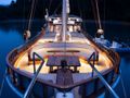 SERENAD A Custom Build 75 Gulet at night