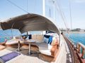 SERENAD A Custom Build 75 Gulet foredeck covered lounge
