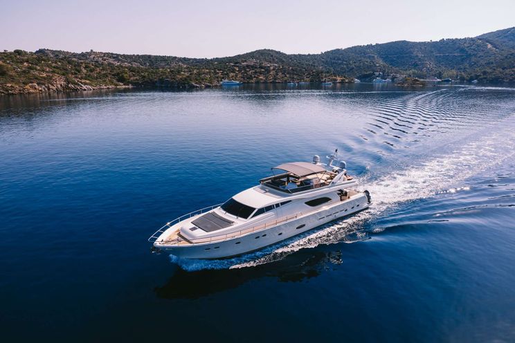 Charter Yacht OXYGEN 8 - Ferretti 80 - 4 Cabins - Athens - Mykonos - Paros - Cyclades - Greece