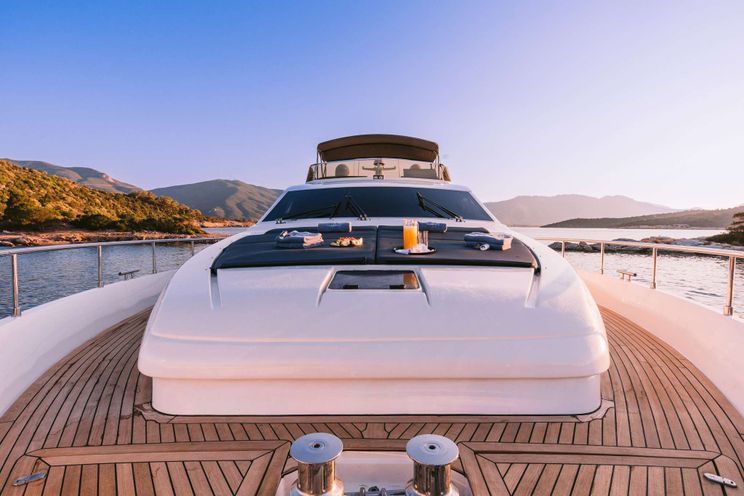 Charter Yacht OXYGEN 8 - Ferretti 80 - 4 Cabins - Athens - Mykonos - Paros - Cyclades - Greece