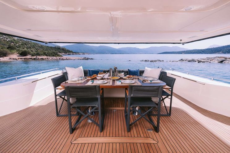 Charter Yacht OXYGEN 8 - Ferretti 80 - 4 Cabins - Athens - Mykonos - Paros - Cyclades - Greece