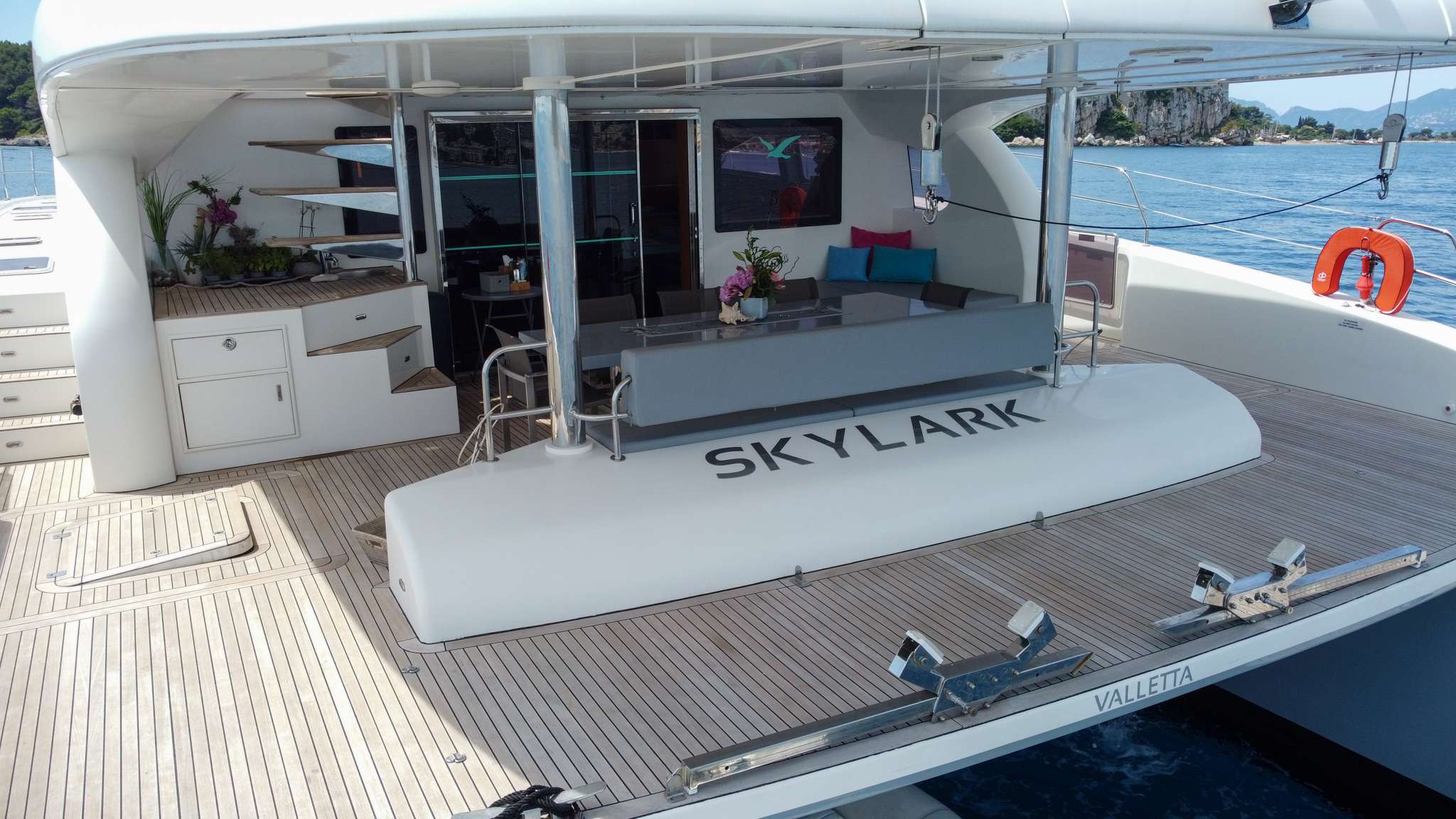 Charter Yacht SKYLARK - Sunreef 70 Power - 4 Cabins - Athens - Mykonos - Paros - Cyclades - Aegean - Greece