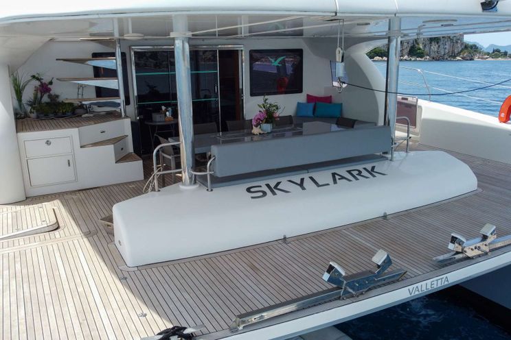 Charter Yacht SKYLARK - Sunreef 70 Power - 4 Cabins - Athens - Mykonos - Paros - Cyclades - Aegean - Greece
