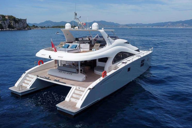 Charter Yacht SKYLARK - Sunreef 70 Power - 4 Cabins - Athens - Mykonos - Paros - Cyclades - Aegean - Greece