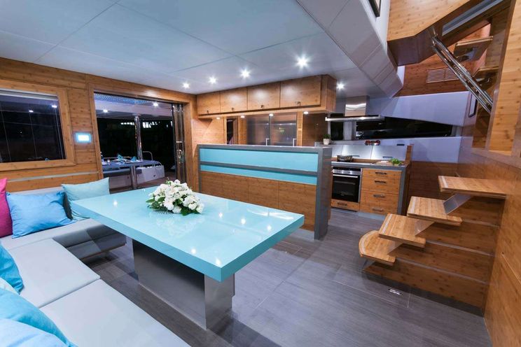 Charter Yacht SKYLARK - Sunreef 70 Power - 4 Cabins - Athens - Mykonos - Paros - Cyclades - Aegean - Greece