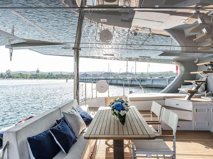 ADEA Sunreef 60 Luxury Catamaran Aft Deck ADEA Sunreef 60 Luxury Catamaran Aft Deck
