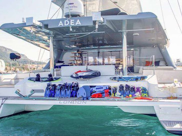 ADEA Sunreef 60 Luxury Catamaran Snorkeling Gear