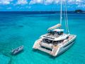 ADEONA Fountaine Pajot 66 Aft deck and Tender