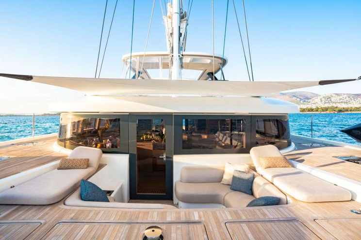 Charter Yacht WHITE CAPS - Lagoon 65 - 5 Cabins - Athens - Mykonos - Paros - Cyclades - Preveza - Lefkas - Greece