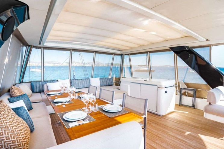 Charter Yacht WHITE CAPS - Lagoon 65 - 5 Cabins - Athens - Mykonos - Paros - Cyclades - Preveza - Lefkas - Greece