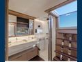 WHITE CAPS Lagoon 65 - master cabin bathroom