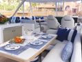 LIQUID ASSET - Azimut 66,flybridge dining LIQUID ASSET - Azimut 66,flybridge dining