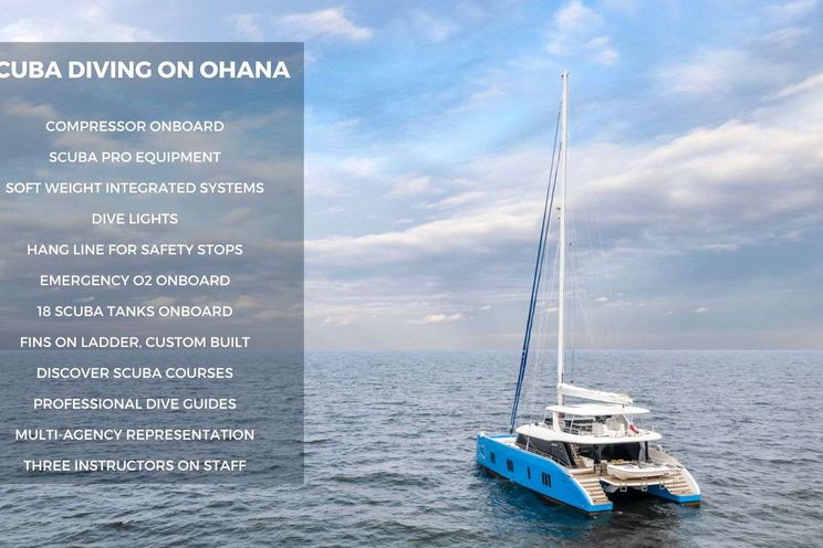 Charter Yacht OHANA - Sunreef 80 - 5 Cabins - Tortola - Anegada - Virgin Gorda - BVI - Caribbean