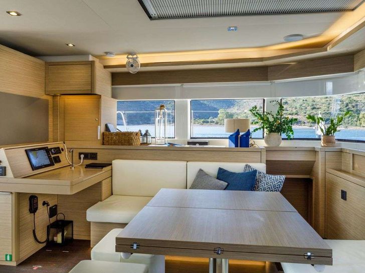 VALIUM 55 Lagoon 55 - indoor dining area VALIUM 55 Lagoon 55 - indoor dining area