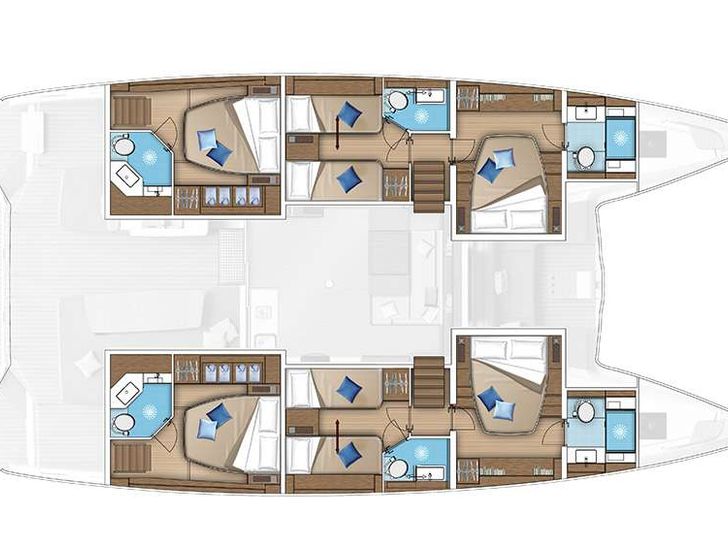 Yacht layout