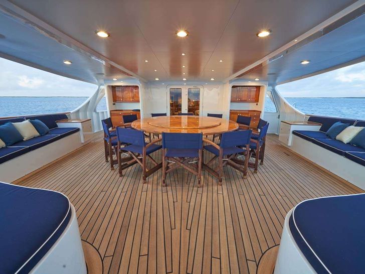 ASTERIA - Aft Deck ASTERIA - Aft Deck