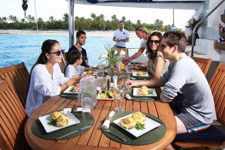 Charter Yacht PROMISCUOUS - Robertson and Caine 58 - 5 Cabins - Tortola - Virgin Gorda - Anegada