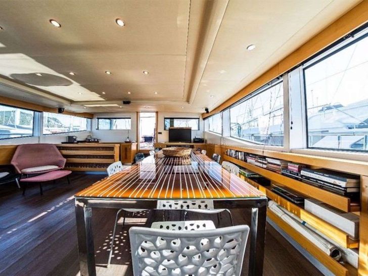 TIGRA 38m Custom Gulet Dining 2