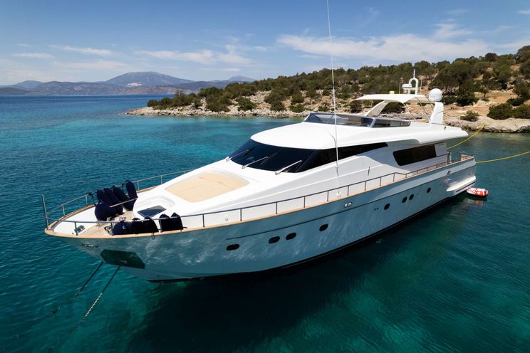 Charter Yacht ALEGRIA - Sanlorenzo 82- 4 Cabins - Athens - Paros - Mykonos - Santorini