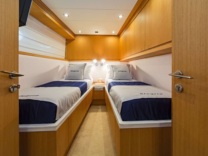 ALEGRIA Sanlorenzo 82 - twin cabin ALEGRIA Sanlorenzo 82 - twin cabin