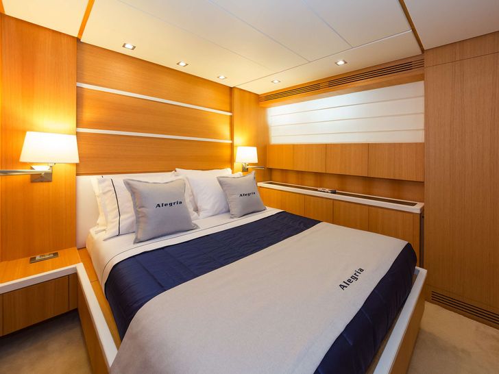 ALEGRIA Sanlorenzo 82 - VIP cabin ALEGRIA Sanlorenzo 82 - VIP cabin