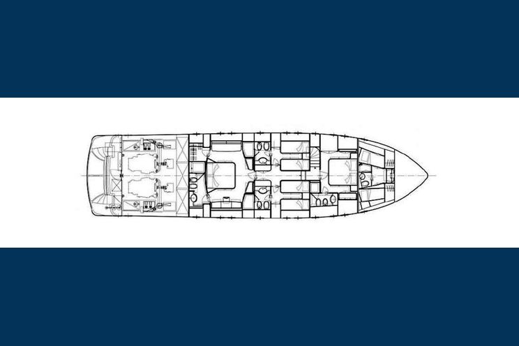 Layout for ALEGRIA - San Lorenzo 82, motor yacht layout