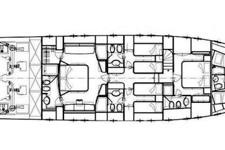 Layout for ALEGRIA - boat layout