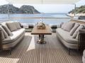 FATSA Sanlorenzo SD96 - sky deck aft lounge FATSA Sanlorenzo SD96 - sky deck aft lounge