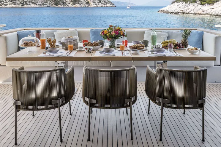 Charter Yacht FATSA - Sanlorenzo SD96 - 5 Cabins - Athens - Mykonos - Paros