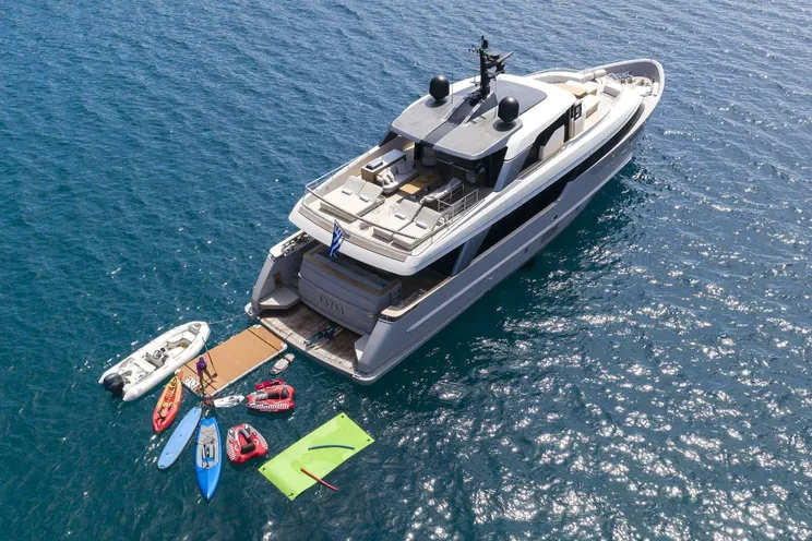 Charter Yacht FATSA - Sanlorenzo SD96 - 5 Cabins - Athens - Mykonos - Paros